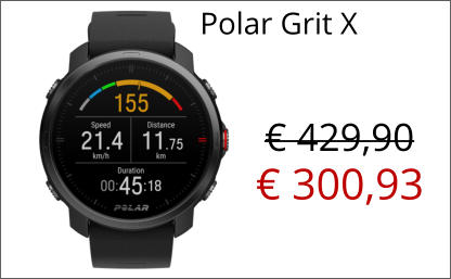 Polar Grit X € 429,90 € 300,93