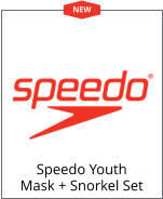 Speedo Youth Mask + Snorkel Set NEW