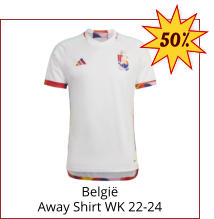 België Away Shirt WK 22-24 50%