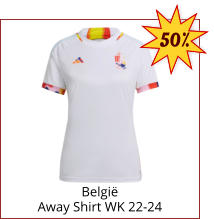 België Away Shirt WK 22-24 50%