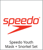 Speedo Youth Mask + Snorkel Set