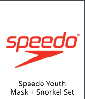 Speedo Youth Mask + Snorkel Set