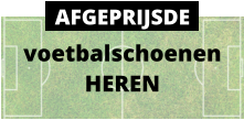 voetbalschoenen HEREN AFGEPRIJSDE