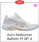 Asics Netburner Ballistic FF MT 4 W NEW