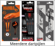 Meerdere dartpijlen