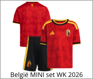 België MINI set WK 2026