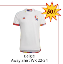 België Away Shirt WK 22-24 50%