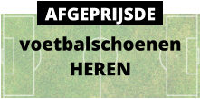 voetbalschoenen HEREN AFGEPRIJSDE