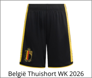 België Thuishort WK 2026
