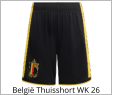 België Thuisshort WK 26