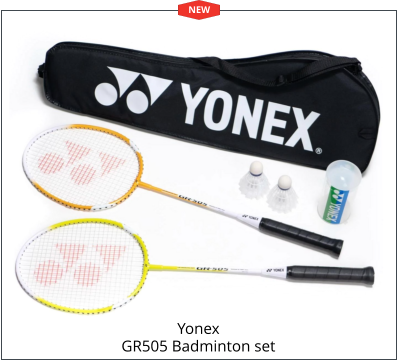 Yonex GR505 Badminton set NEW