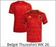 België Thuisshirt WK 26