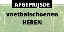 voetbalschoenen HEREN AFGEPRIJSDE
