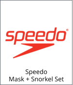 Speedo Mask + Snorkel Set