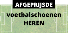 voetbalschoenen HEREN AFGEPRIJSDE