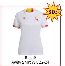 België Away Shirt WK 22-24 50%
