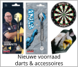Nieuwe voorraad darts & accessoires