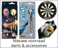 Nieuwe voorraad darts & accessoires