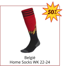 België Home Socks WK 22-24 50%