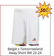 België x Tomorrowland Away Short WK 22-24 50%